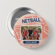 Modern Netball Lagfoto Tränare