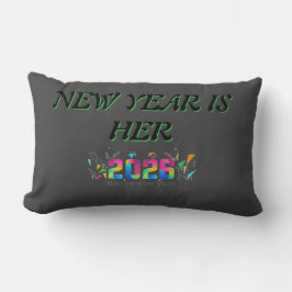 modern New Year decorative Lumbarkudde