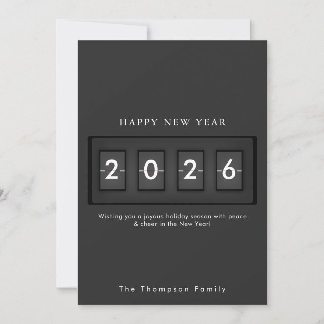 Modern New Year Simple Countdown (Framsida)