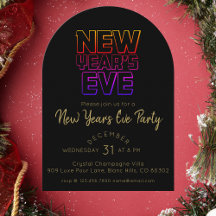 Modern New Year's Eve Party