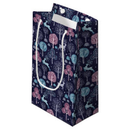 Modern Night Forest Deer