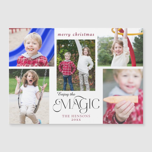 Modern njut av den magiska kalligrafin multifoto (Framsida)