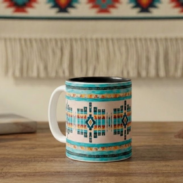 Modern Nomad Två-Tonad Mugg (Skapare uppladdad)