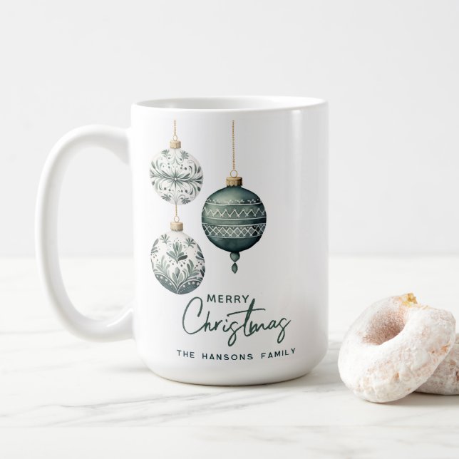 Modern Nordiska Stil-God jul Kaffemugg (Med munk)