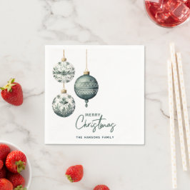 Modern Nordiska Stil-God jul Pappersservett