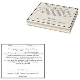 Modern notarius publicus-stämpel stämpel