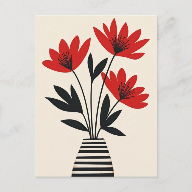 Modern nummer 184 i mitten av århundradet vykort (Framsida)