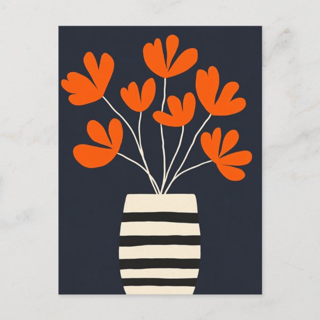 Modern nummer 186 i mitten av århundradet vykort (Framsida)