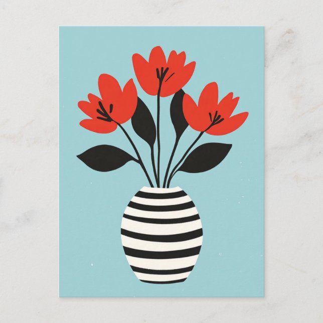 Modern nummer 191 i mitten av århundradet vykort (Framsida)