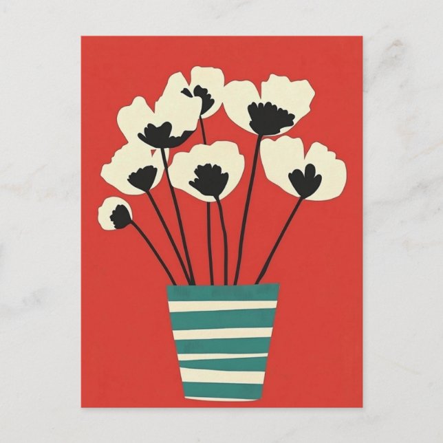 Modern nummer 192 i mitten av århundradet vykort (Framsida)