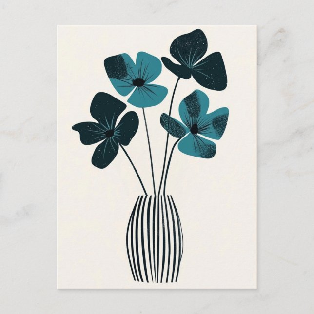 Modern nummer 194 i mitten av århundradet vykort (Framsida)