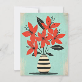 Modern nummer 197 i mitten av århundradet vykort