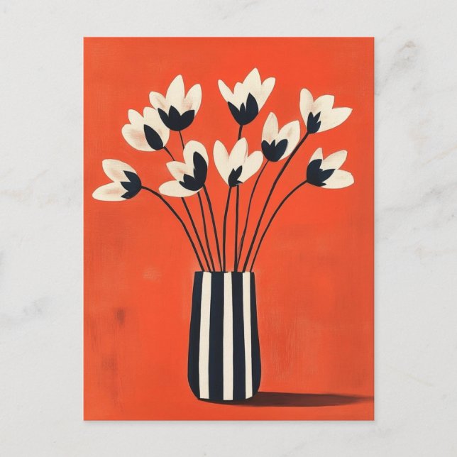 Modern nummer 198 i mitten av århundradet vykort (Framsida)