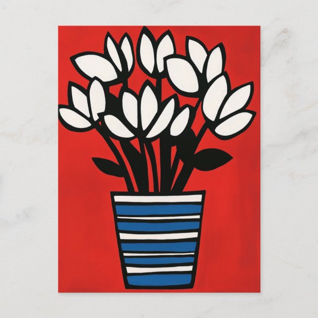 Modern nummer 215 i mitten av århundradet vykort (Framsida)