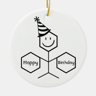 Modern nuny Chemist farmaceut Birthday Chemistry Julgransprydnad Keramik