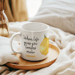 Modern nuny Lemon-Gult, citat Kaffemugg<br><div class="desc">Modern nuny Lemon-Gult,  citat</div>
