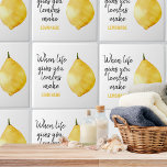 Modern nuny Lemon-Gult, citat Kakelplatta<br><div class="desc">Modern nuny Lemon-Gult,  citat</div>