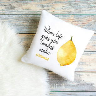 Modern nuny Lemon-Gult, citat Kudde