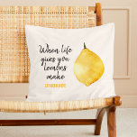 Modern nuny Lemon-Gult, citat Kudde<br><div class="desc">Modern nuny Lemon-Gult,  citat</div>