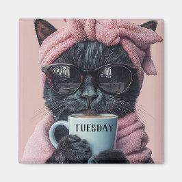 Modern nuny Pet-dagar Magnet