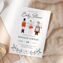 Modern Nutcracker-julklapp - minimalistisk babyvis