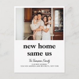 Modern ny hemsida Samma oss Flytta för foto Meddelande Vykort