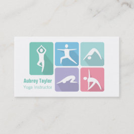 Modern nybörjare har i Yoga Freelance Trainer Visitkort