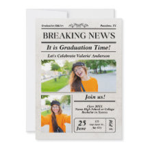 Modern nyhetsbladet Photo Studenten-meddelande