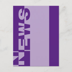 Modern NYWS Banner + din backgr. & idéer Vykort