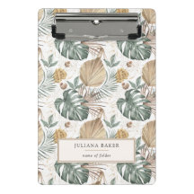 Modern Oasis Foliage Clipboard