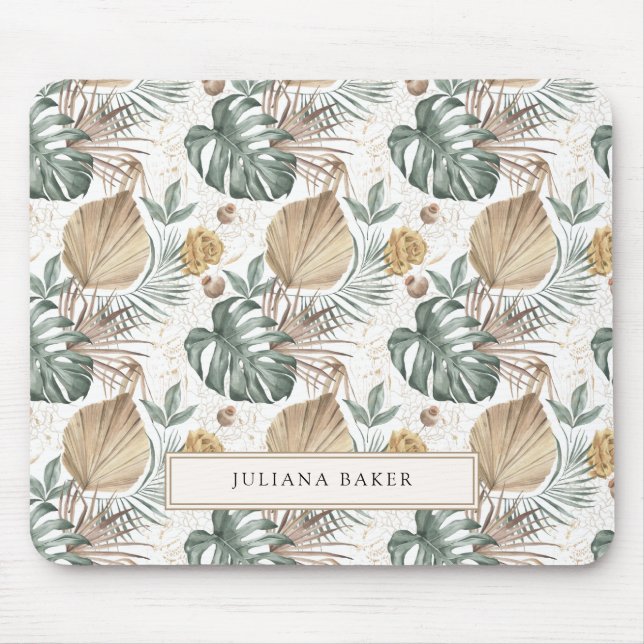 Modern Oasis Foliage Mouse Pad Musmatta (Framsidan)