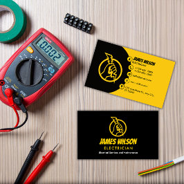 Modern och Anpassade Professionell Electric Visitkort