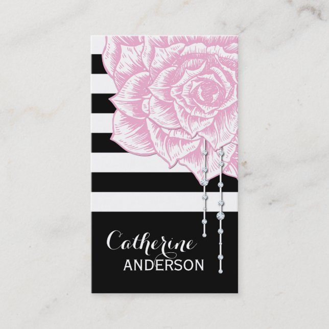 Modern och chic visitkortmall visitkort (Framsida)