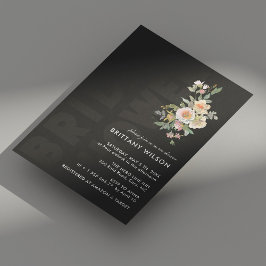 Modern och djärv Inbjudningskort för möhippa