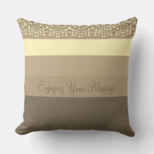 Modern och Elegant Cream och Taupe-mönster