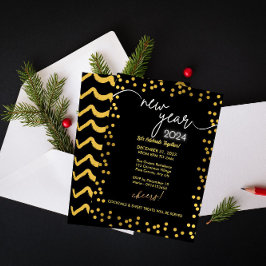 Modern och Elegant: NYE Firande Inbjudningar