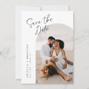 Modern och Enkel Save The Date-kort Inbjudningar