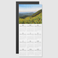 Modern och enkel typografi-Vild utomhus-kalender