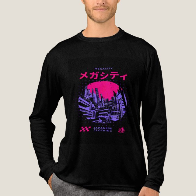 Modern och estetisk Anime Stil T-Shirt (Framsida)