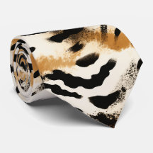 Modern och färglös djurutskrift