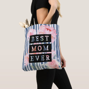 Modern och förtjusande bästa mamma någonsin i Rand Tygkasse