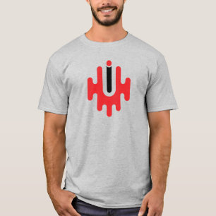Modern och Klassisk Bokstav U Monogram T Shirt