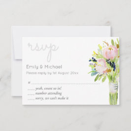 Modern- och menyval för Blommigt i illustrerad OSA