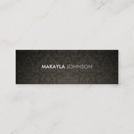 Modern och minsta damast mini visitkort