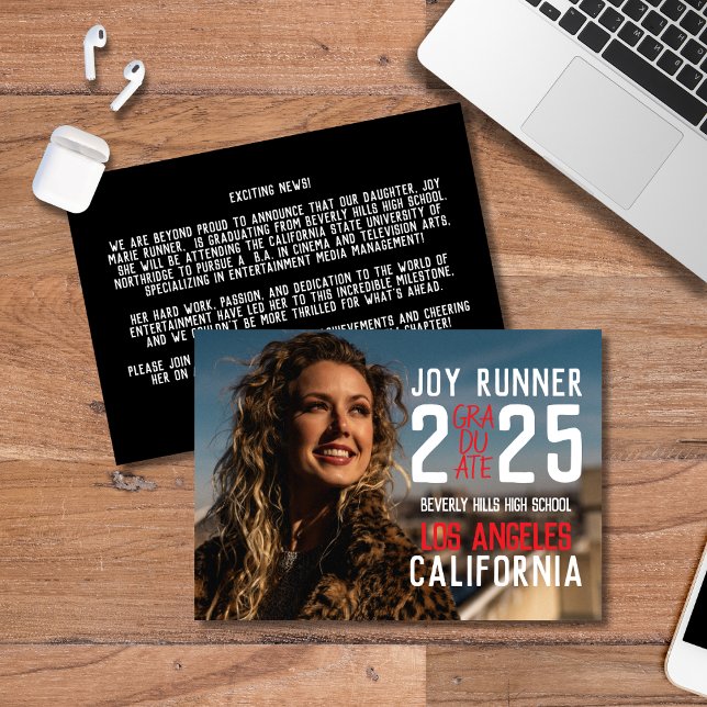 Modern och modig klass i 2025 års gymnasium i Stud Meddelande (Skapare uppladdad)