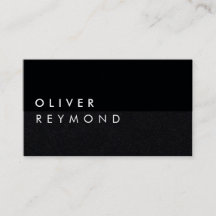 Modern och snyggt professionell svart på svart