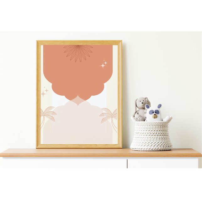 Modern och trendig boho-väggkonst poster (Skapare uppladdad)