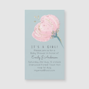 Modern och trendigets rosa, baby blue och mörk blå