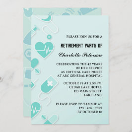 Modern och unik närhet Pension Party Inbjudningar