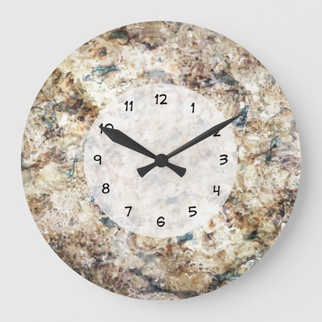 Modern Office Wall Clocks Stor Klocka (Framsida)